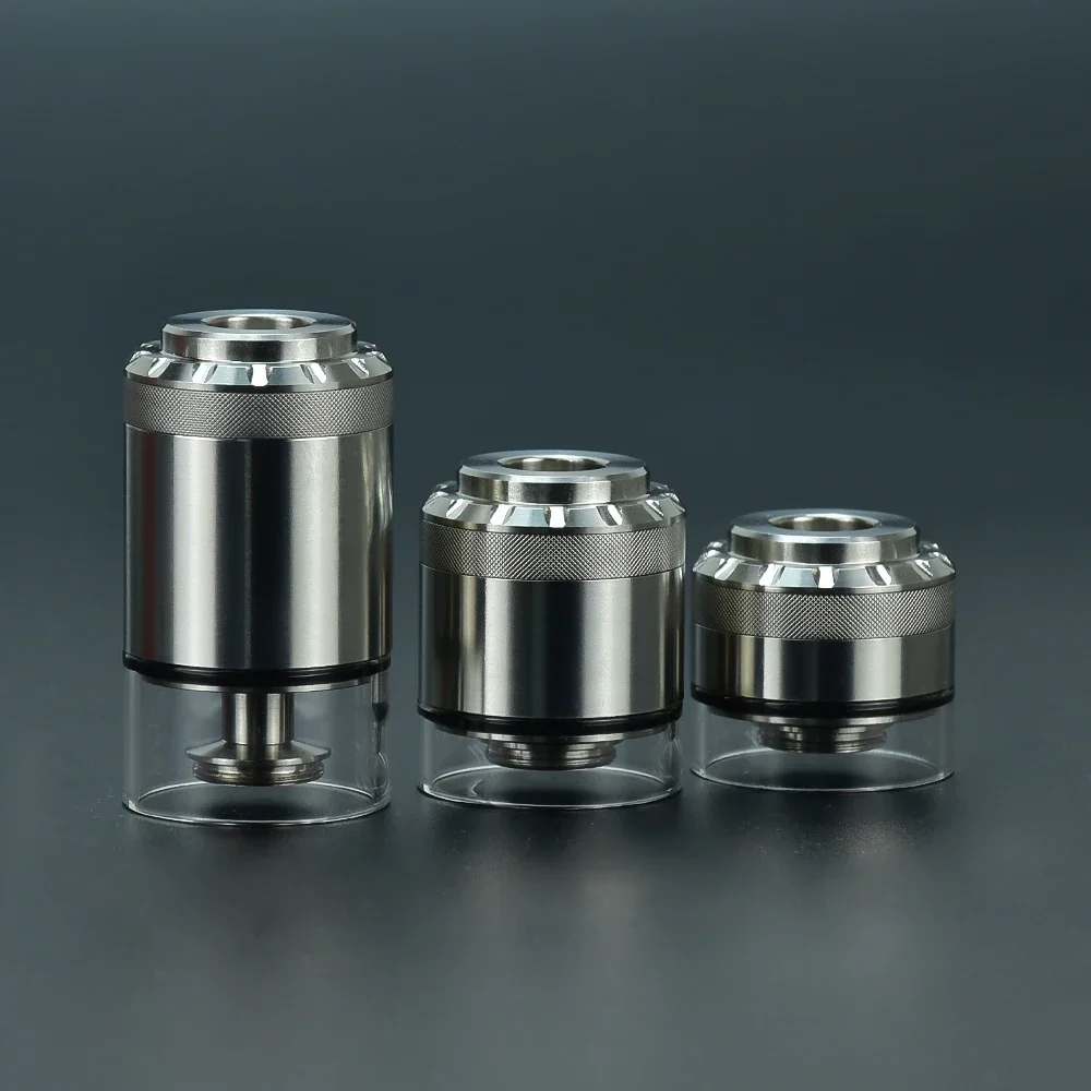 استبدال رذاذ Vape خزان متوافق 316SS تصميم زجاجي أنبوب bellcap 2 مللي/4 مللي/6 مللي ملحقات السجائر الإلكترونية لبيشوب MTL RTA