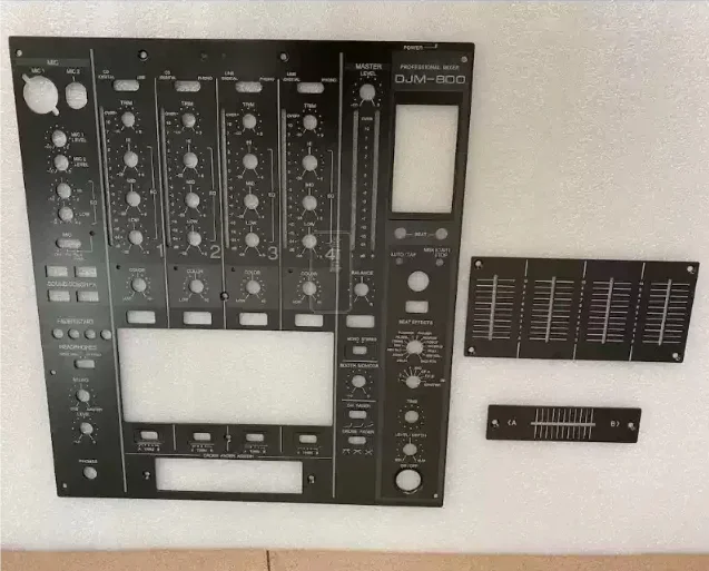 1 set for DJM-800 mixer console panel pionner800 units, a complete set of fader boards, iron plates, medium plates DJ