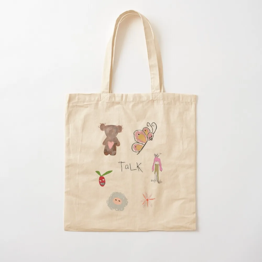 

Beabadoobee sticker pack Tote Bag Candy bags cloth bag woman