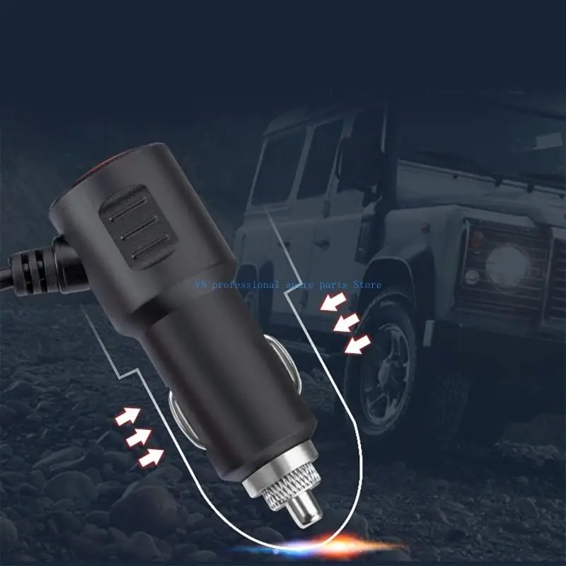 محول طاقة السيارة عالي الكفاءة 41XA مع 3 منافذ حل طاقة الطريق العائلي للاستخدام متعدد الاستخدامات في المركبات المختلفة