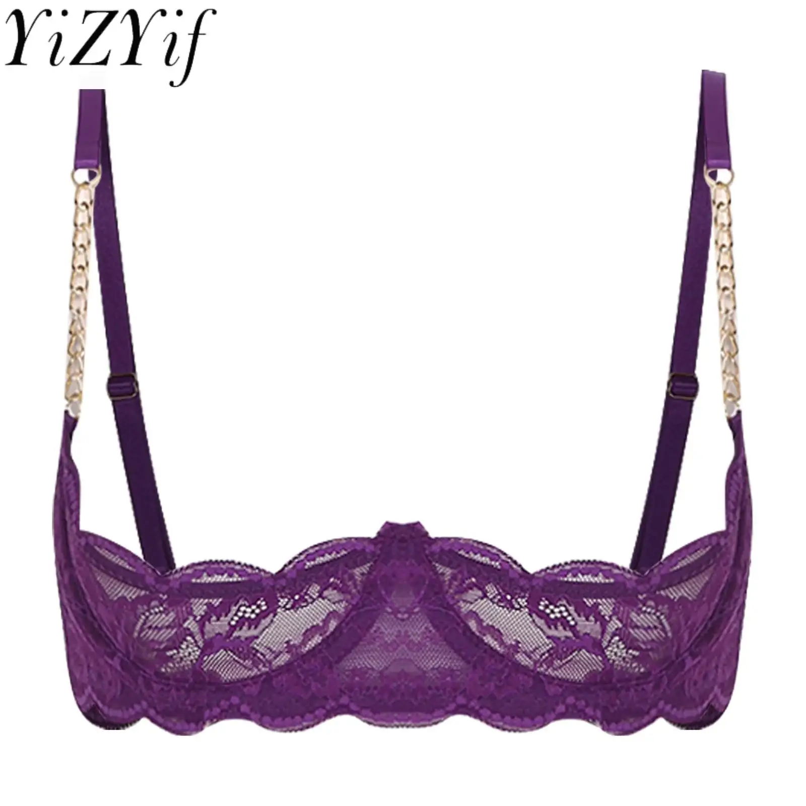 

Женское нижнее белье, кружевной бюстгальтер с цветочным принтом, низкая чашка, открытая грудь, пуш-ап, балконет, соблазнительный бюстгальтер, топ для ночного соблазнительного юбилея, бюстгальтеры