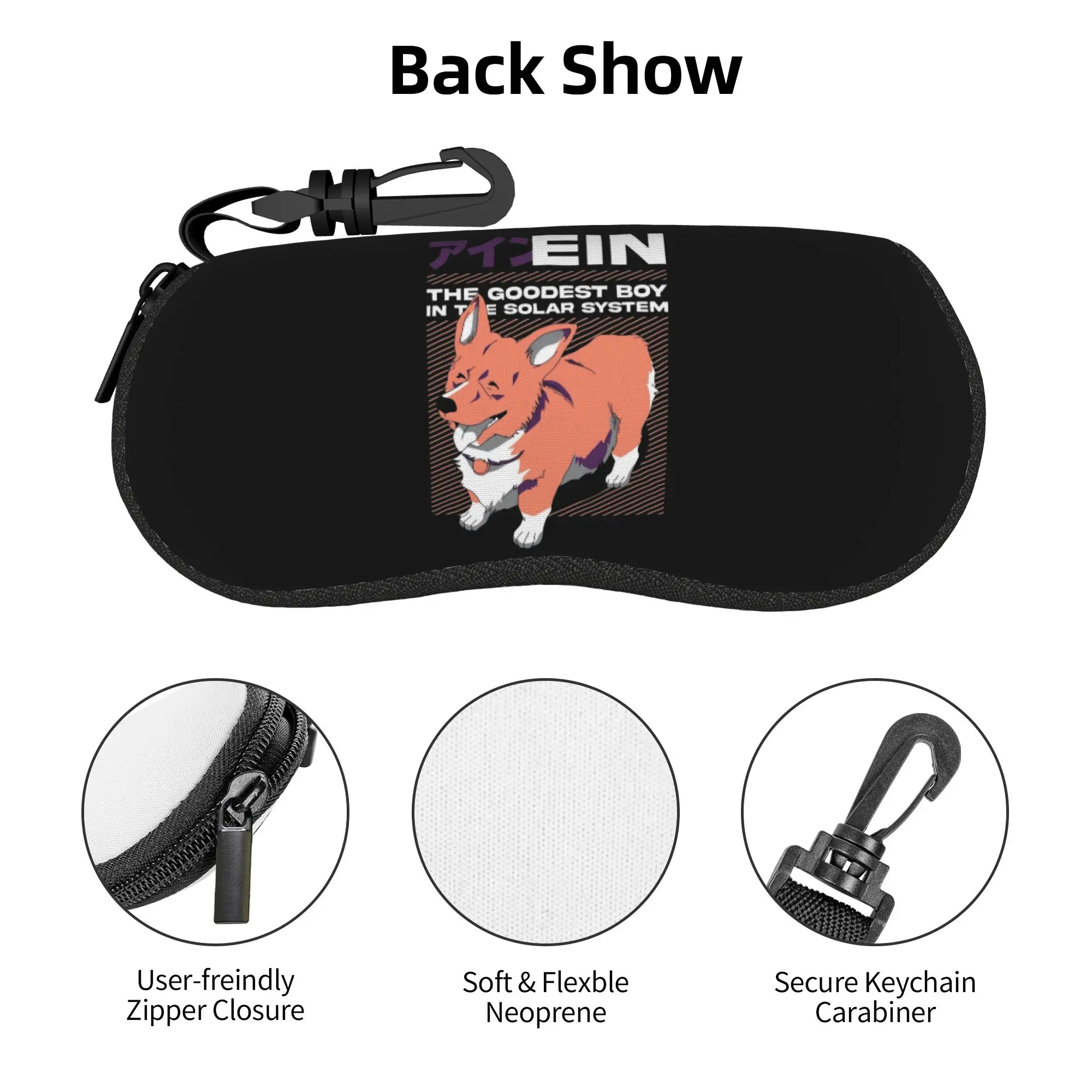 Estuche para gafas Cowboy Bebop Anime, bolsa protectora para gafas de sol con dibujos animados de Manga para hombres y mujeres