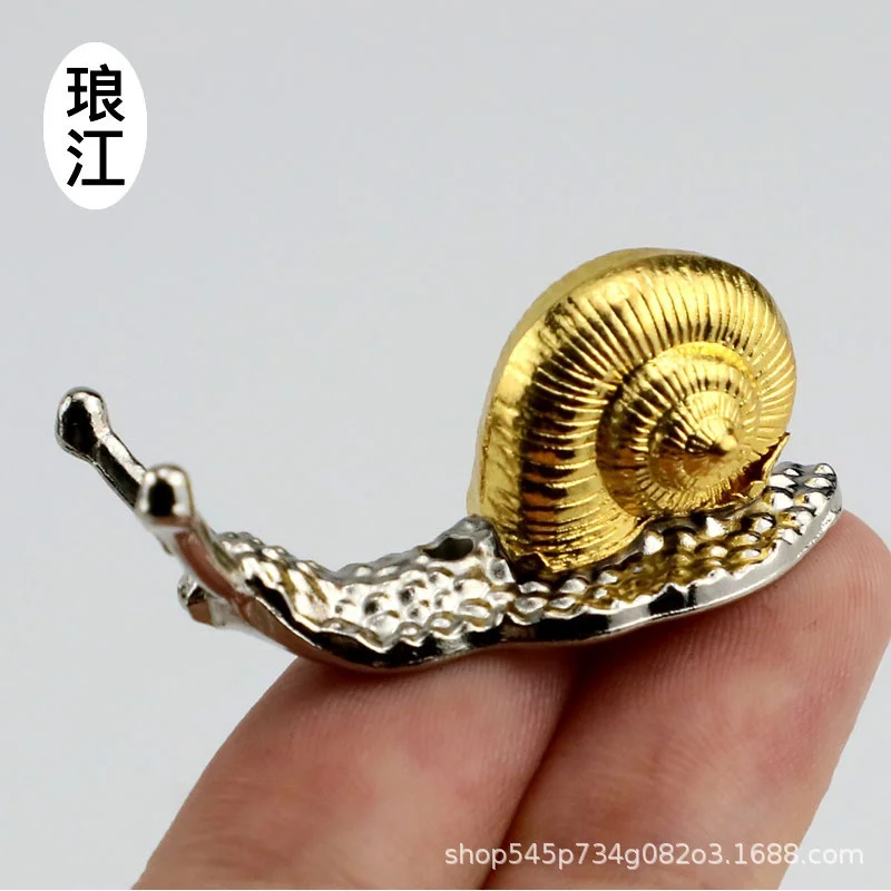 Langjiang Alloy Snail Incense Holder Mini Incense Holder Ornaments Line Incense Burner Incense Holder Domestic Incense Burner In