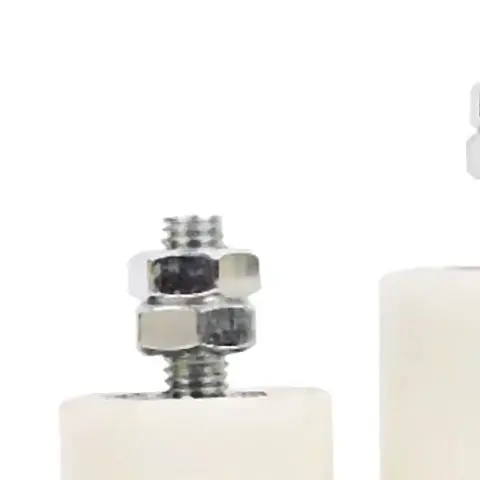 عجلة نايلون قوية من الفولاذ المقاوم للصدأ 304، محمل مدمج، دعامة باب منزلق، عجلة مسار توجيه؛ تدوم أطول