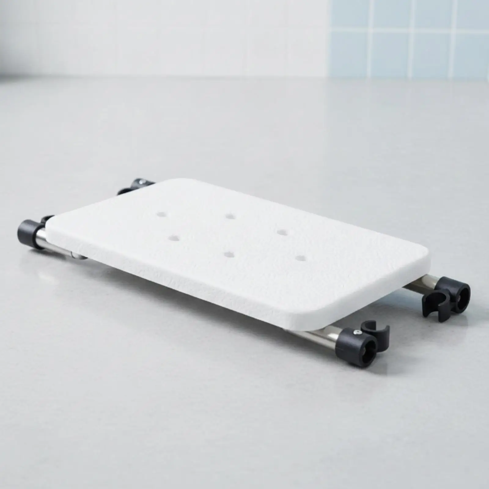 Bath Seat Replacement Board for Permobile Accessories with Textured Perforated Grip Surface