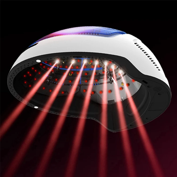 LLLT Laser Cap Hair Growth Helmet Hair Loss Treatment Hair Regrowth Device Full Scalp Coverage Laser Therapy