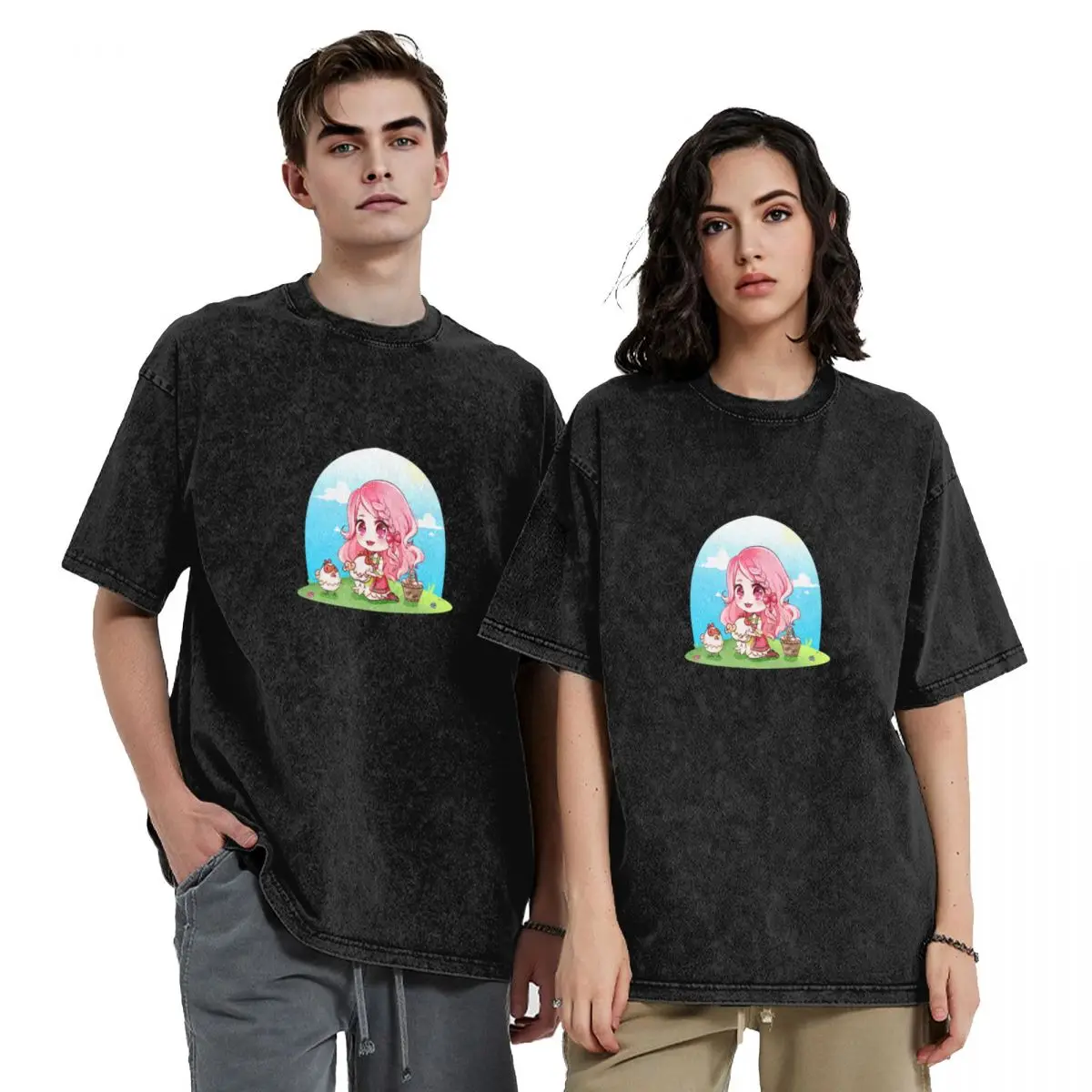 

Popuri Story of Seasons T-Shirt summer 2025 cheap stuff Short sleeve tee shirts graphic tee men