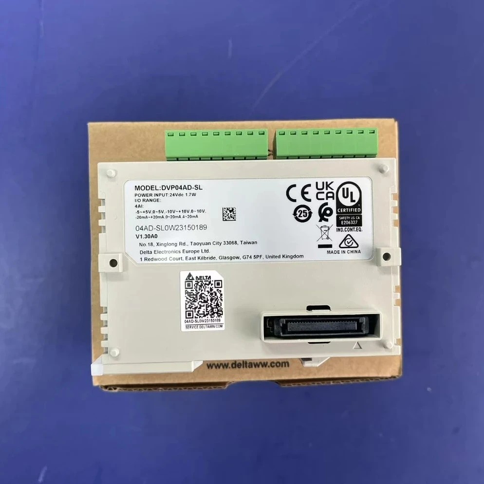 

DVP-S Series DVP04AD-SL PLC Analog Input Module