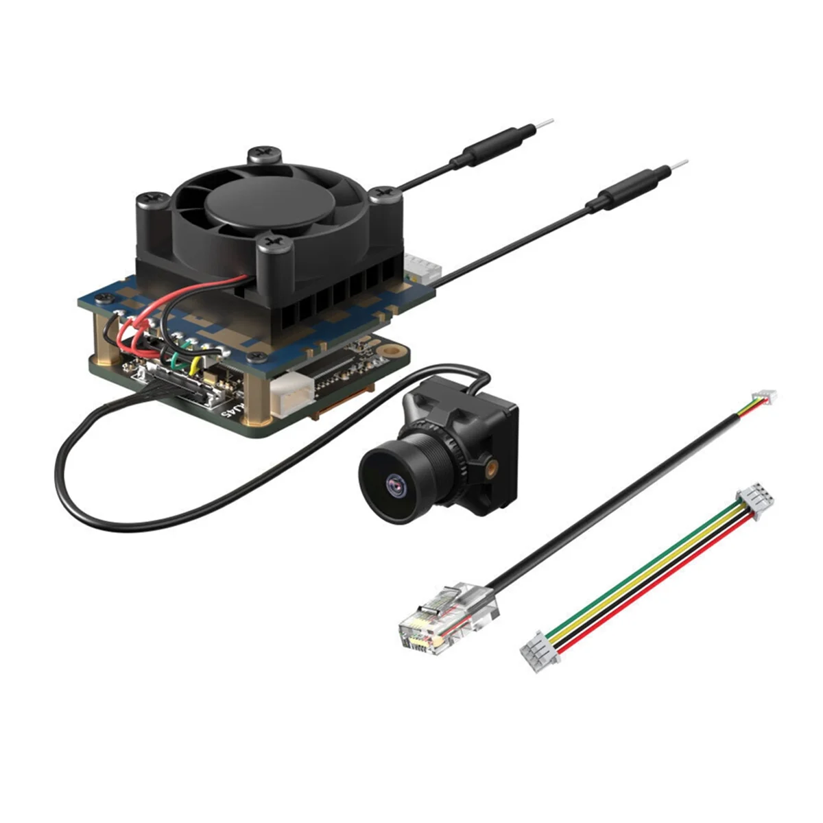 Para câmera RunCam WiFiLink VTX 1080P HD FPV digital para sensor IMX415 de asa fixa para drone FPV RC (baseado em OpenIPC)