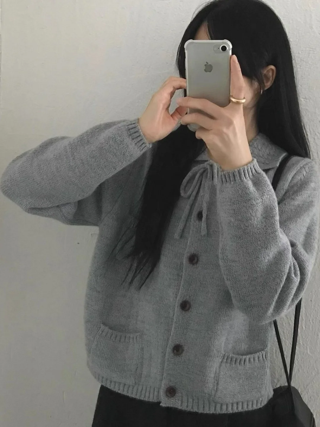 Cárdigan abierto de punto informal coreano Sle para mujer Otoño Invierno nuevo suéter de diseño adelgazante Faion Jaet para mujer