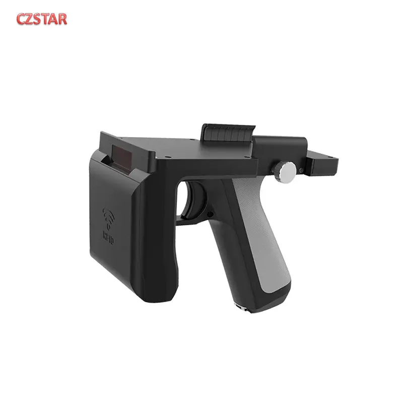 ممتاز 1-20 متر طويلة المدى بلوتوث يده uhf قارئ رفيد إمبينج رقاقة المحمولة UHF قارئ رفيد قارئ الهاتف المحمول الثابت