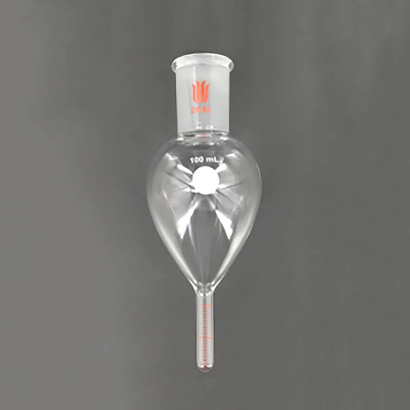 

SYNTHWARE Concentrated bottle with scale, Capacity 10mL 25mL 50mL 100mL 250mL, Joint 19/22 24/40, Borosilicate glass, N32