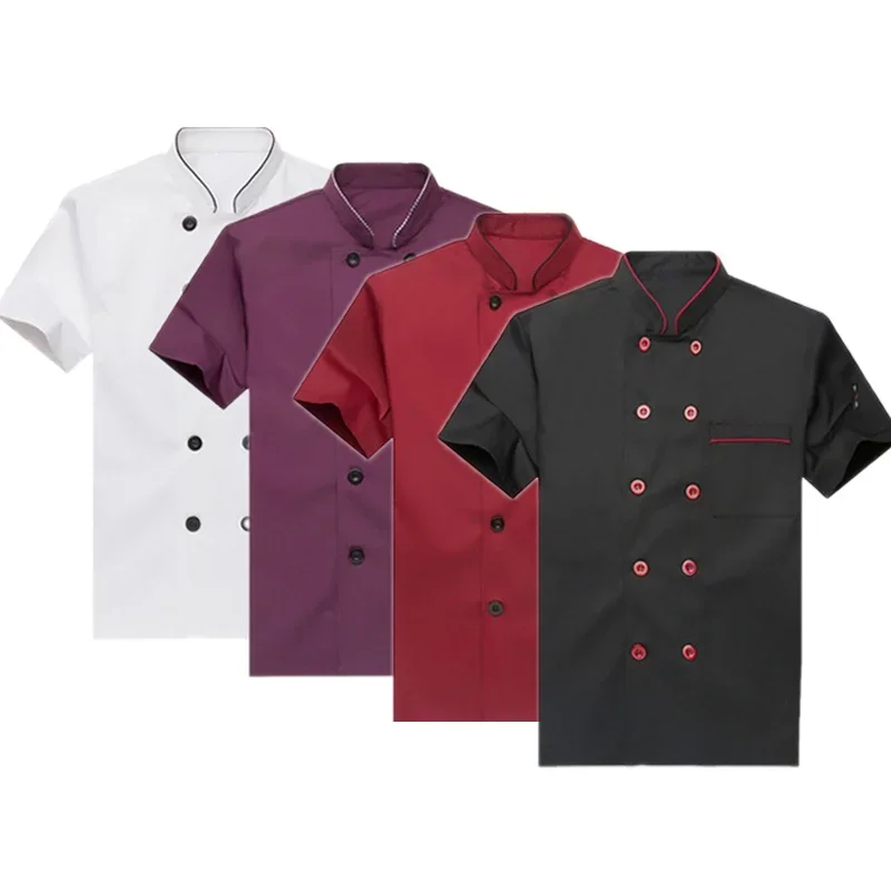 Chef Jas Unisex Restaurant Hotel Catering Koken Jas Gebak Uniform Kleding Dragen