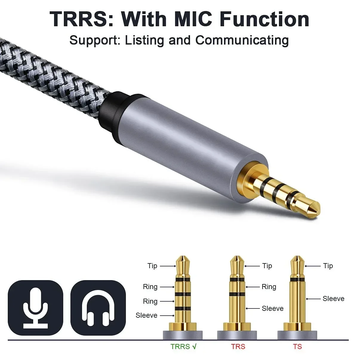 3.5mm przewód Aux męski-męski przewód Stereo 3.5mm przewód pomocniczy Aux do słuchawki komputerowe samochodowego MP3 przewód do smartfona