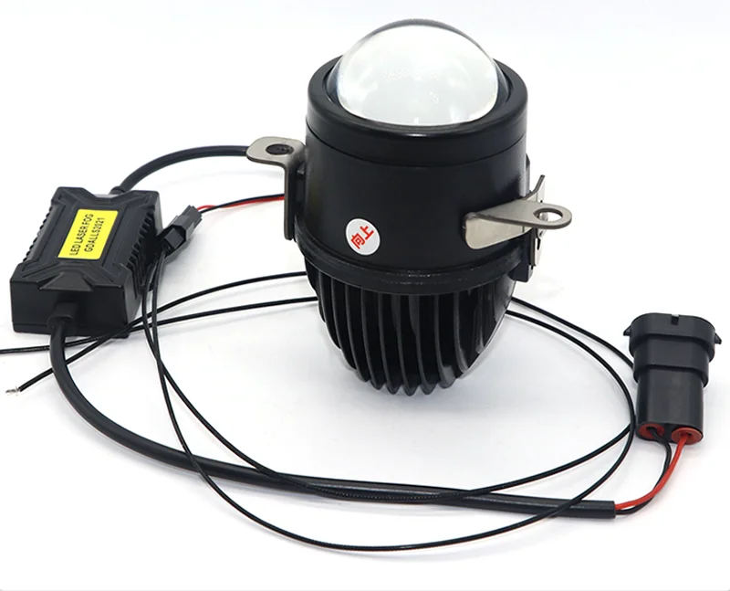 2.0Inch Led Projector Bifocal Lens Fog Light Universal Type for 2019-2022 Ford Focus Escape F150 Non-destructive Retrofitted Car