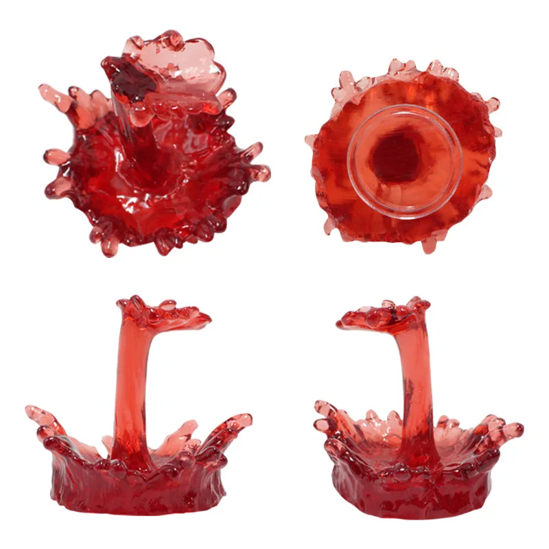 Unique Waterfall Wine Stand- Modern Resin Rack for Bar & Home