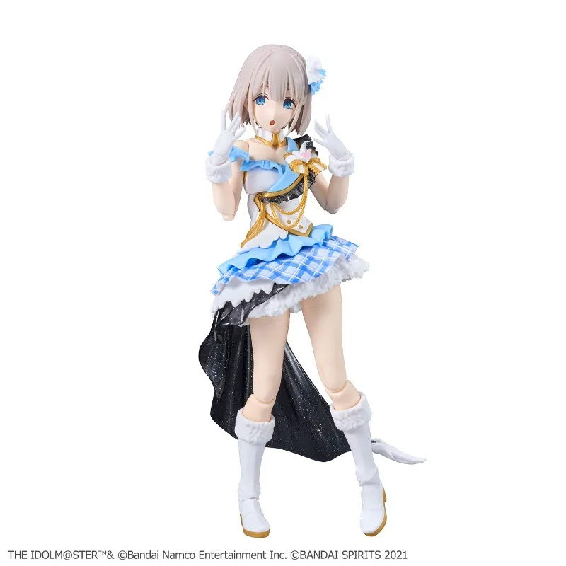 Bandai genuino 30MS EL IDOLM STER ASAHI SERIZAWA figura de acción de Anime juguetes de modelos de ensamblaje coleccionables ornamento regalo niños chico
