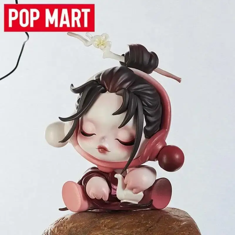 

POP MART Skullpanda The Ink Plum Blossom Series Blind Box Toys Doll Guess Bag Mystery Box Mistery Caixa Cute Anime Action Figure