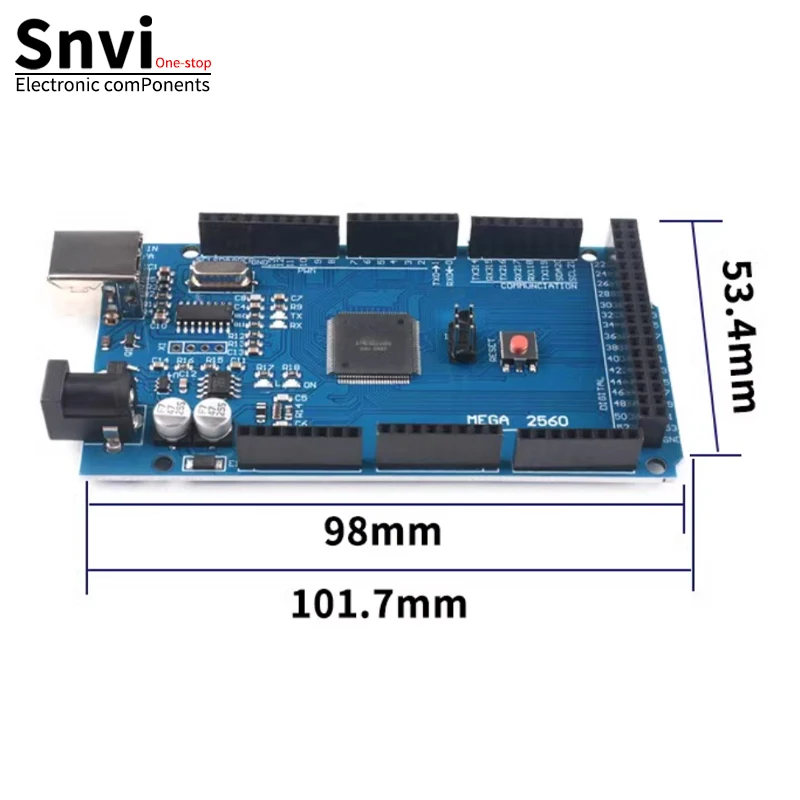 MEGA2560 MEGA 2560 R3 (ATmega2560-16AU CH340G) AVR USB Board Development Board MEGA2560 PRO For Arduino Expansion Board DIY Kit