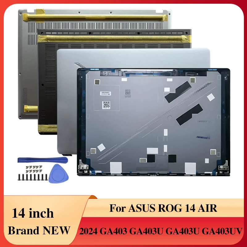

Для ASUS ROG 14 AIR 2024 GA403 GA403U GA403UU GA403UV новые чехлы для ноутбуков ЖК-задняя крышка/передняя панель/подставка для рук/нижнее основание