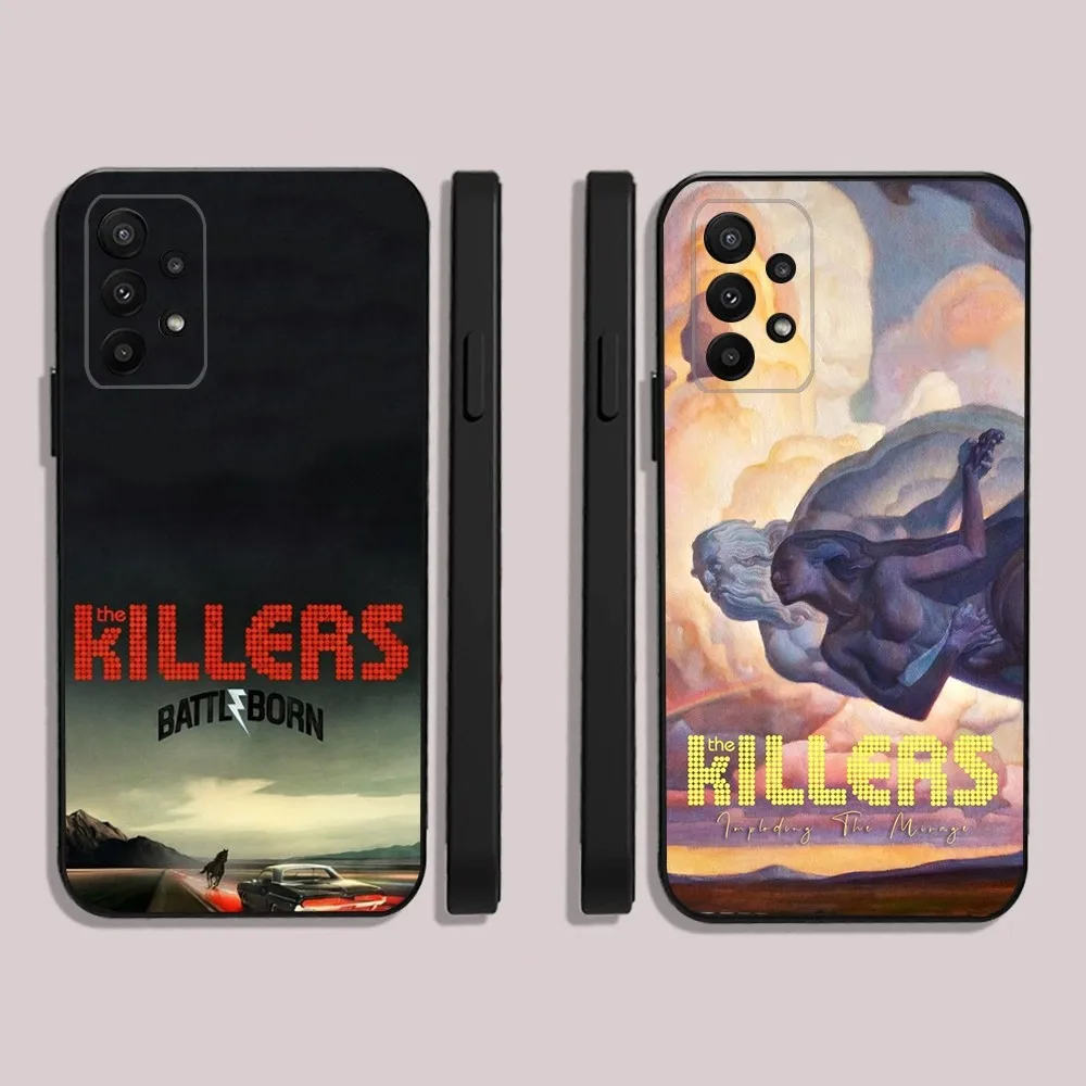 Band The Killers  Phone Case For Samsung S24,23,22,30,21,10,9,Ultra,Plus,Lite,FE,5G Black Soft Case