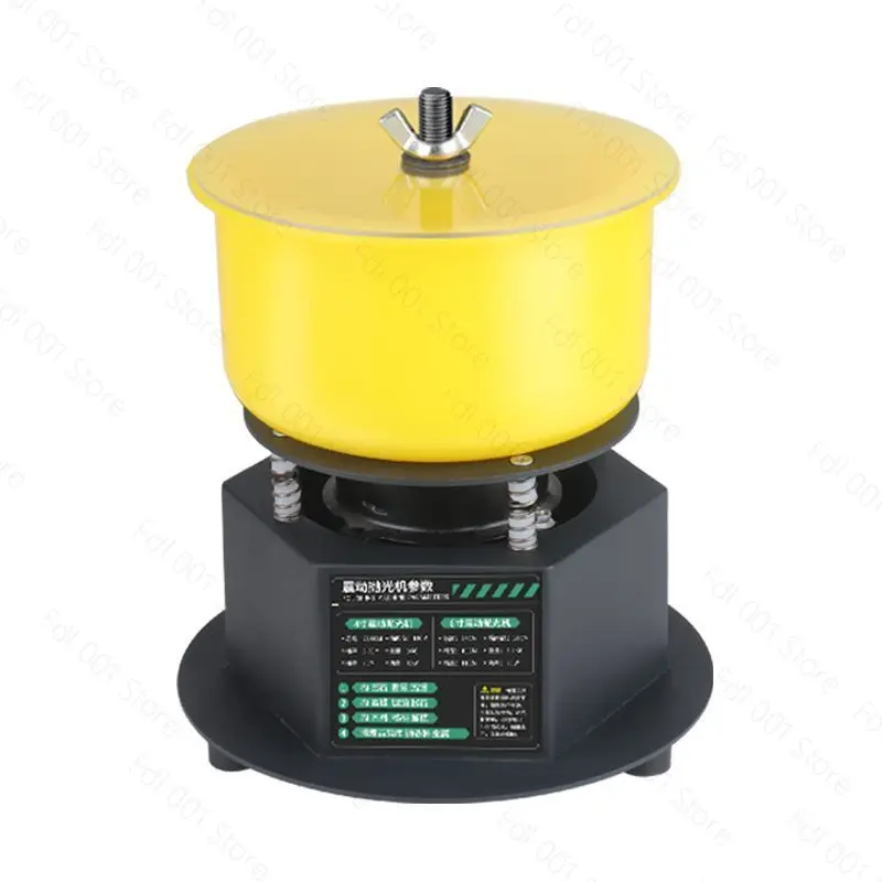 Vibration Polishing Machine for Handicrafts, Bracelets, Desktop Jewelry, Buddhist Beads, Jade, and Emerald Grinding Machine