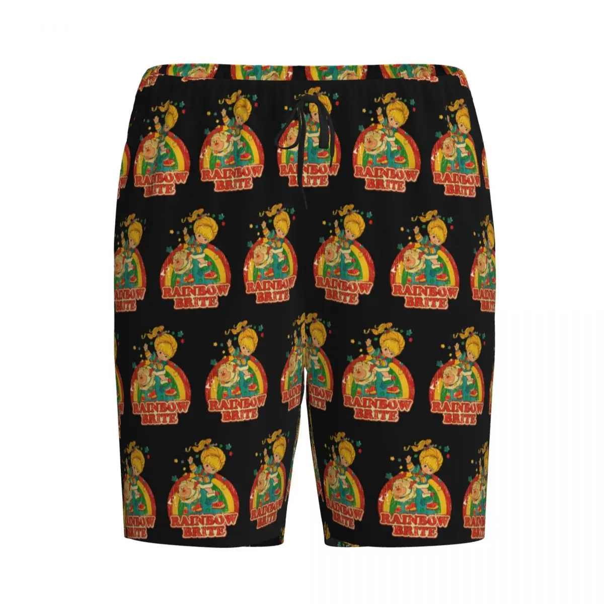 

Мужские шорты-пижамы Custom RETRO VINTAGE RAINBOW BRITE для сна и отдыха