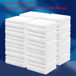 4CM Super Thick Encryption Aquarium Filter Biochemical Cotton Sponge for Aquarium Fish Tank Bio Cotton Foam Skimmer High quality