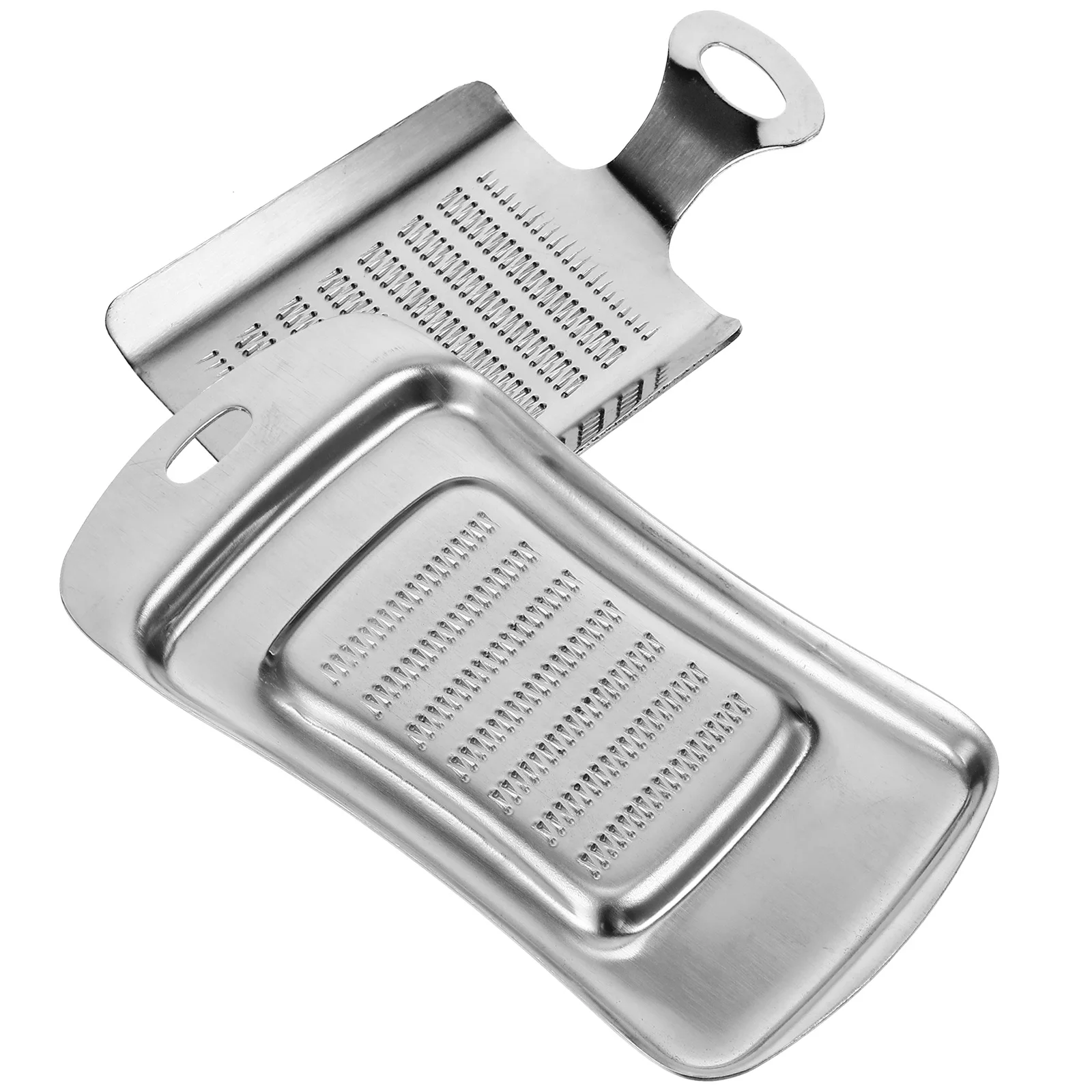 

2pcs Stainless Steel Garlic Mincer Multi-Function Food Grater For Ginger Radish Pumpkin Wear Resistant Reusable Kitchen