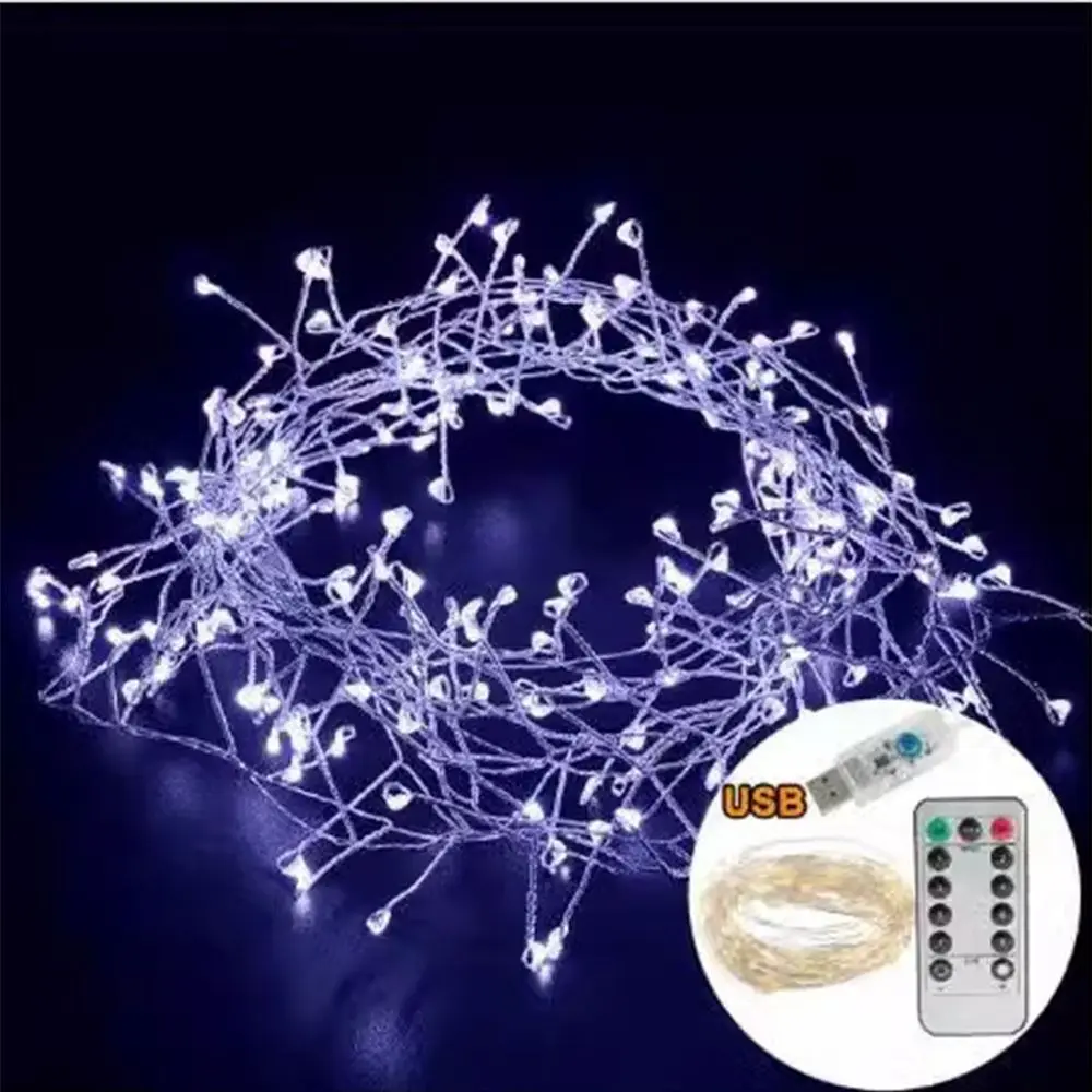 

Warm /White/Colorful USB LED String Lights Energy Efficient Dimmable Fairy Lights USB Power Supply Waterproof