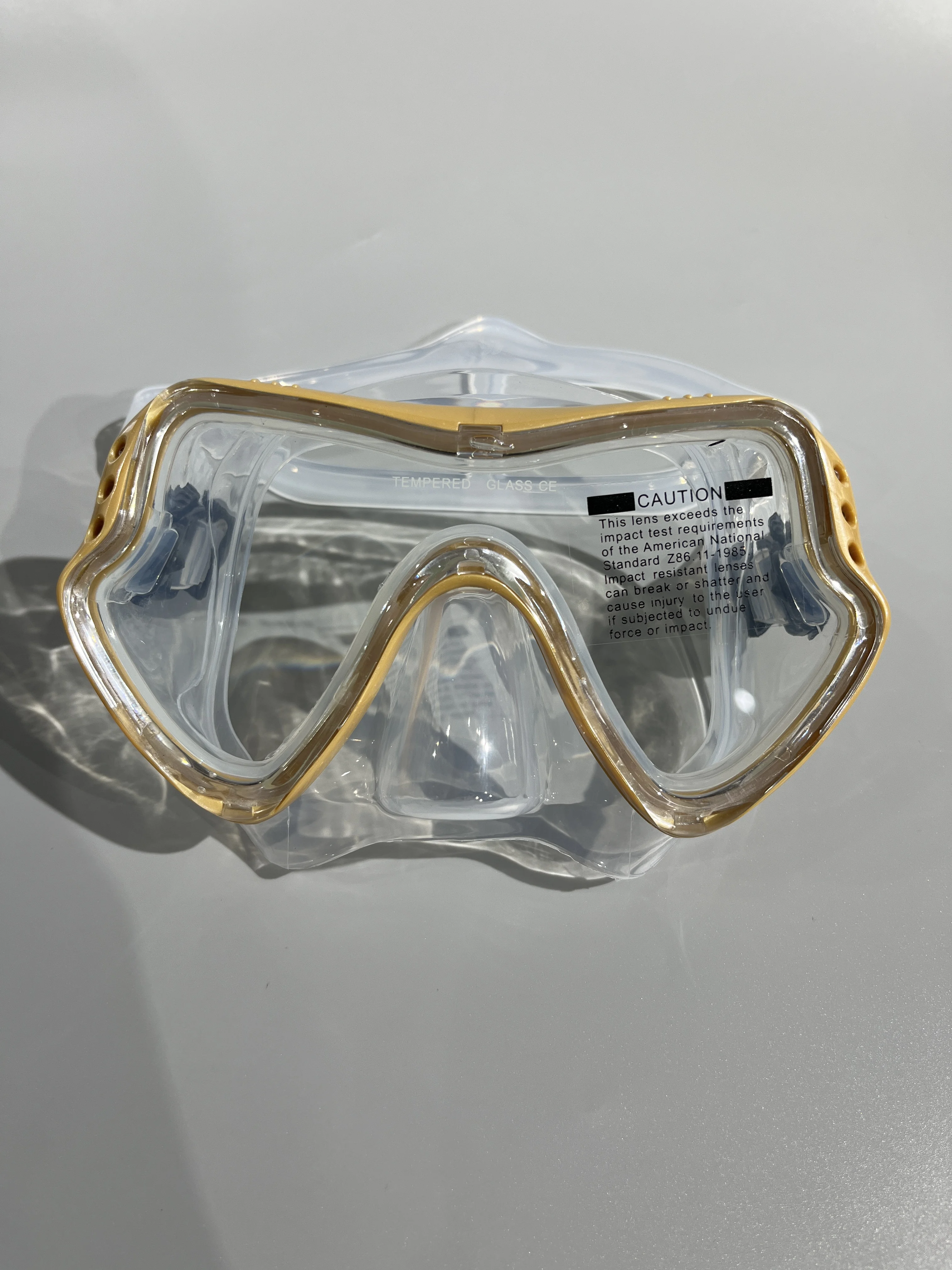 Marke Professionelle Silikon Getriebe Tauchen Maske Ausrüstung Schnorchel Erwachsene UV Wasserdichte Schwimmen Gläser Männer Frauen