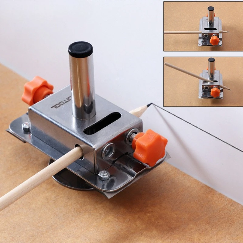 Contour Copy Positioning Woodworking Multi-Function Scriber Parallel Line Multi-Angle Line Drawing Aid