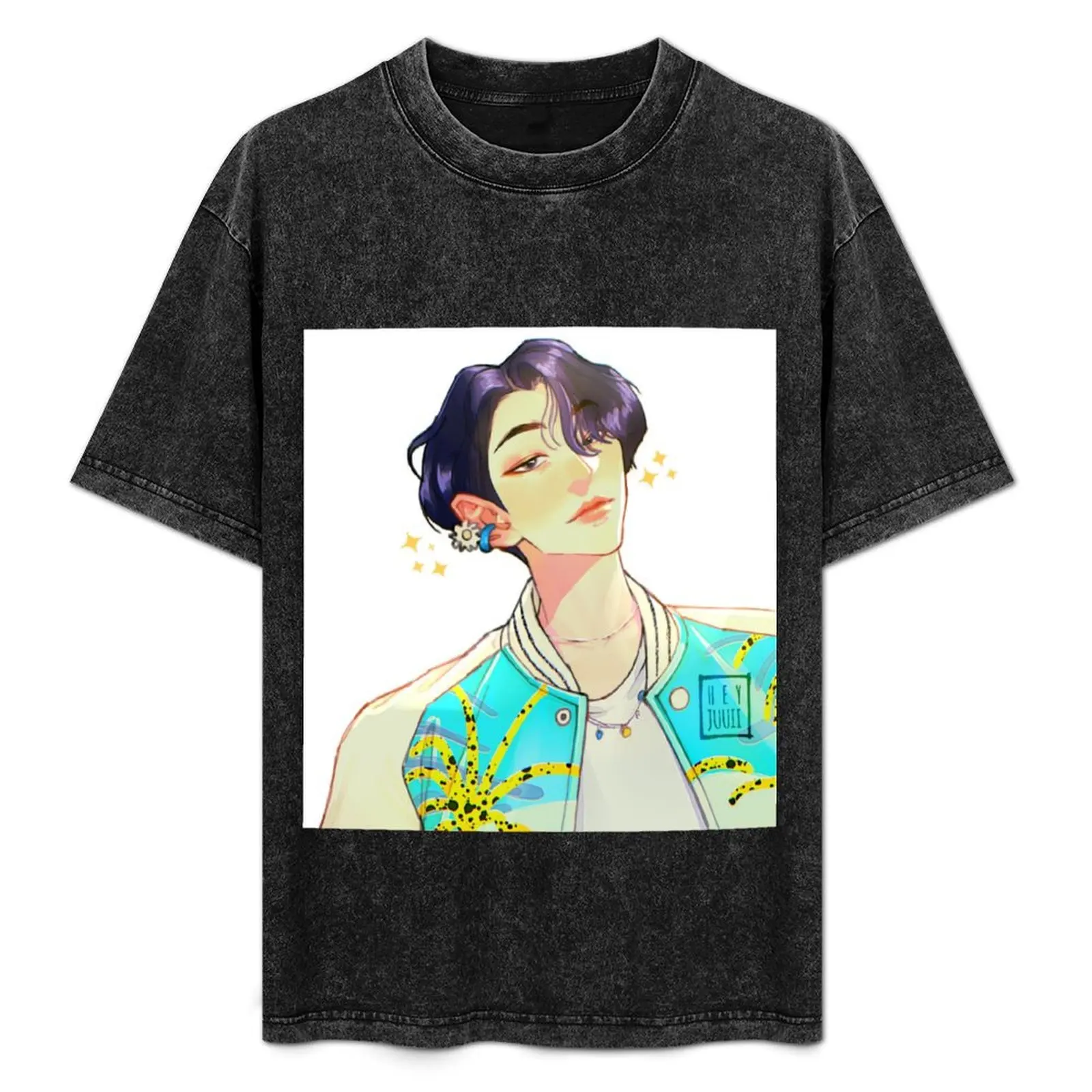 

SEONGHWA Eternal Sunshine T-Shirt Essential Solid Color T-Shirt