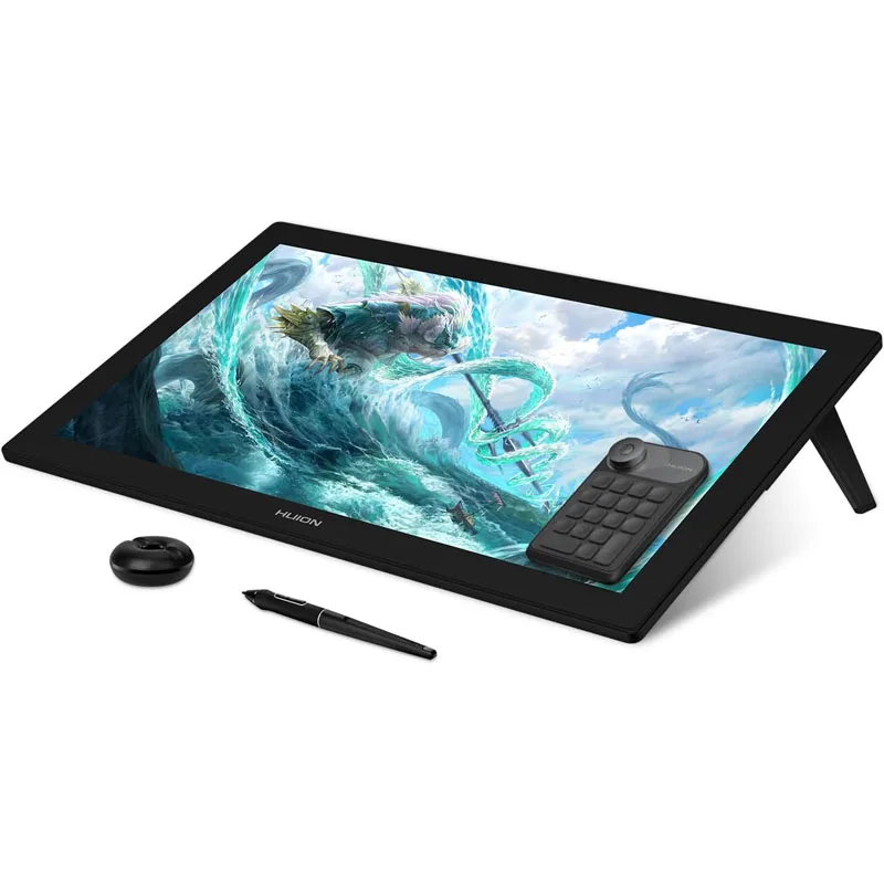 HUION Kamvas Pro 24 4K UHD Graphics Tablet Monitor 23.8 Inch 140