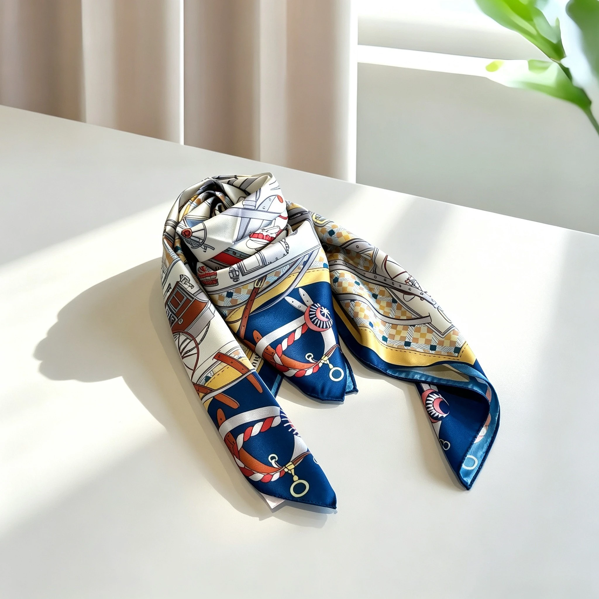 Popularne damskie jedwabne sza – Women Accessories Shop Design recenzja i cena
