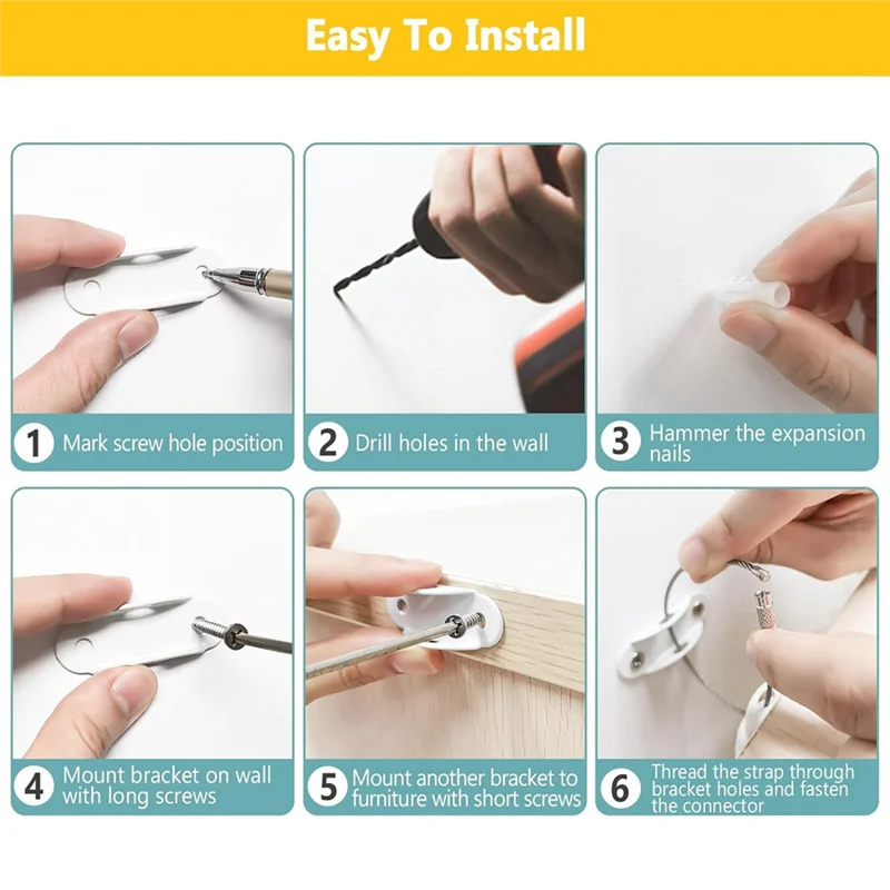 Meubelankers voor babyproofing - Earthquake Anchor Strap recensie en prijs