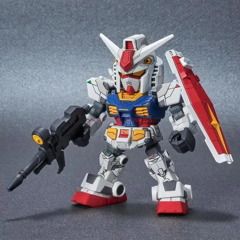 Yokohama Sdcs Rx-78f00 Serie Q-Versione Posabile Snap-Fit Modello Kit Mobile Umanoide Robot Assemblaggio Action Figure Raccogliere Regali