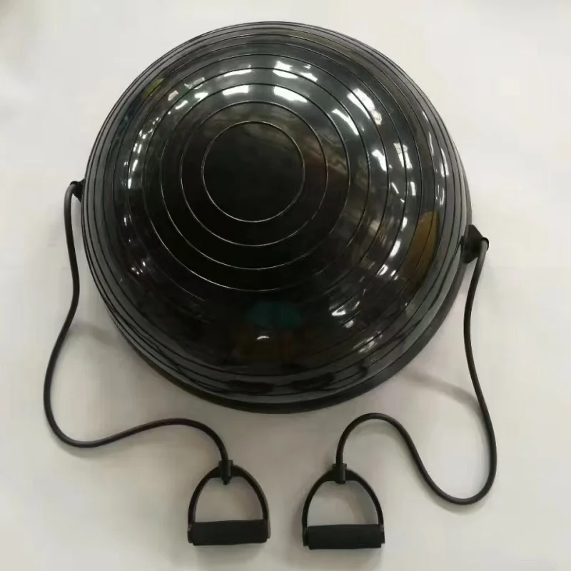 

Custom Logo Yoga Ball 58cm PVC Exercise Ball Balance Half Ball for Exercise Balance Training Fitness