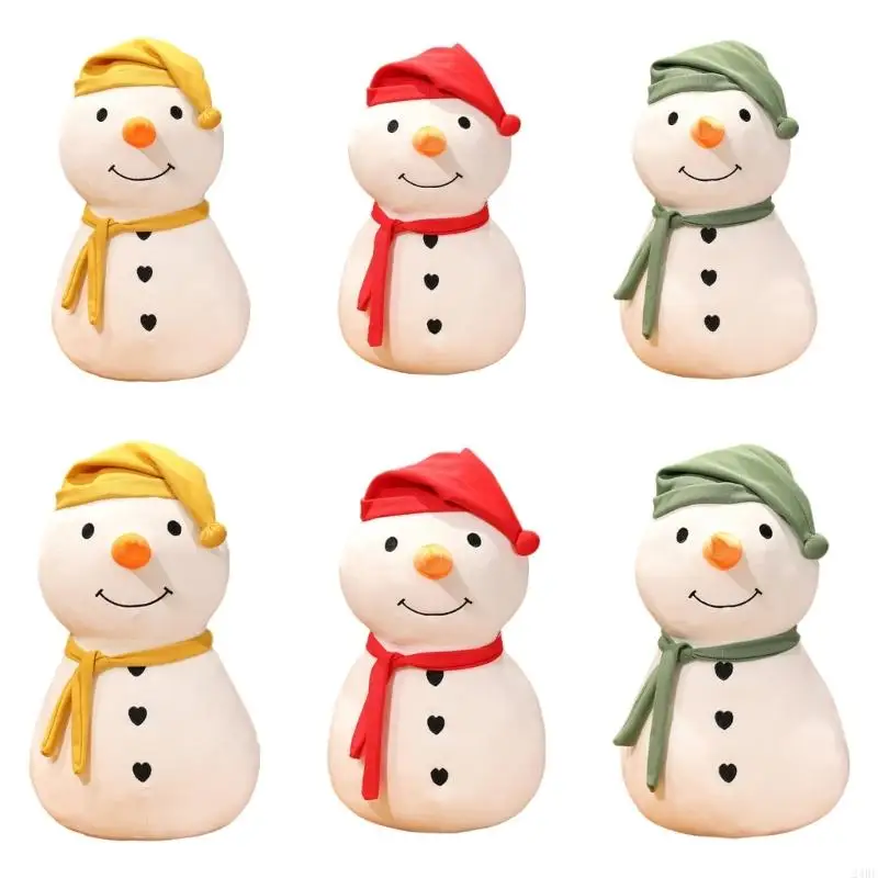 

24BE Multipurpose Snowmans Stuffed Toy Sturdy Plush Beanbag for Kids Special Gifts