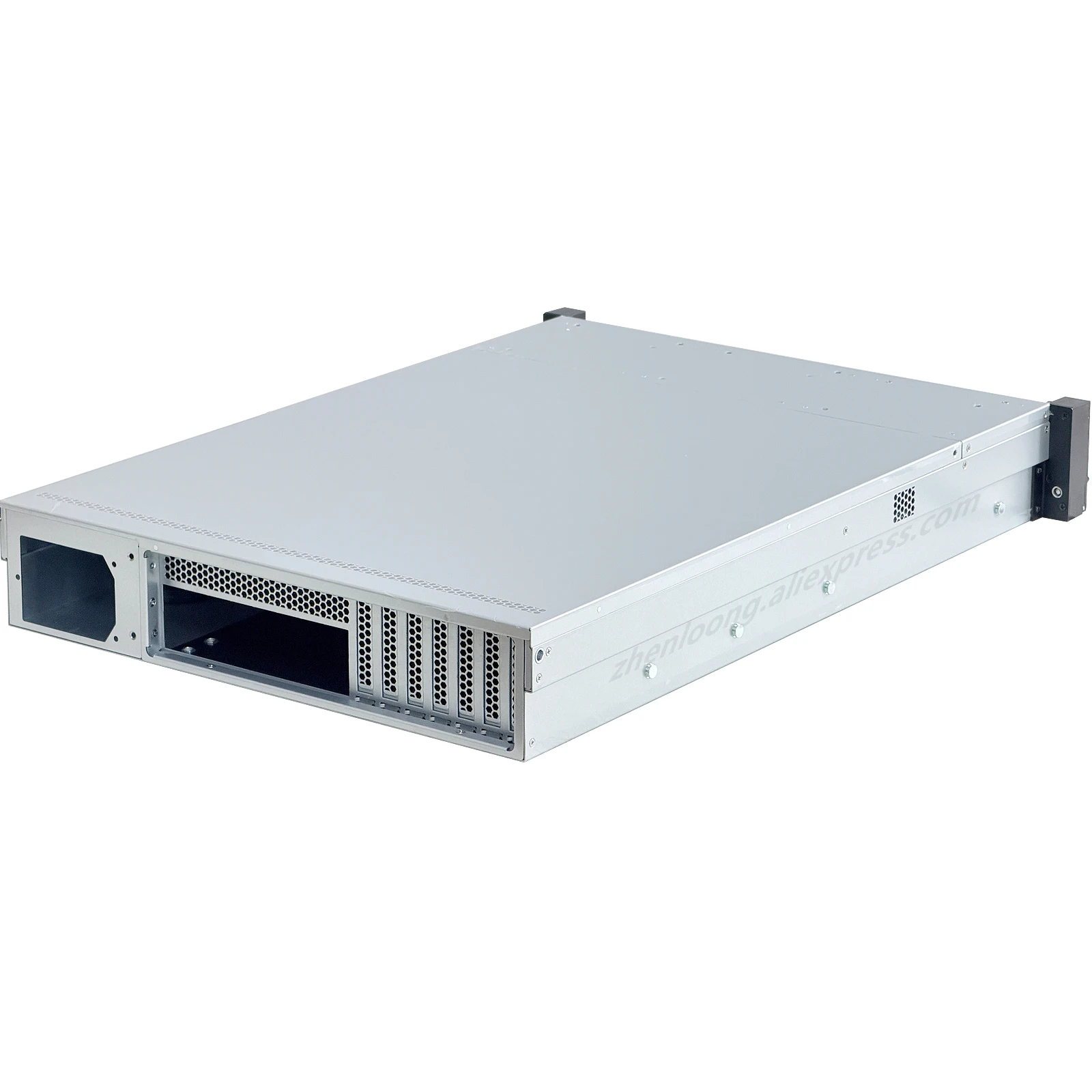 ZhenLoong SS8124-8 2U 8 Bay SAS/SATA Hot Swappble Hard Drive Location Rack Server Chassis with 12Gb Backplane SFF8643 Interface
