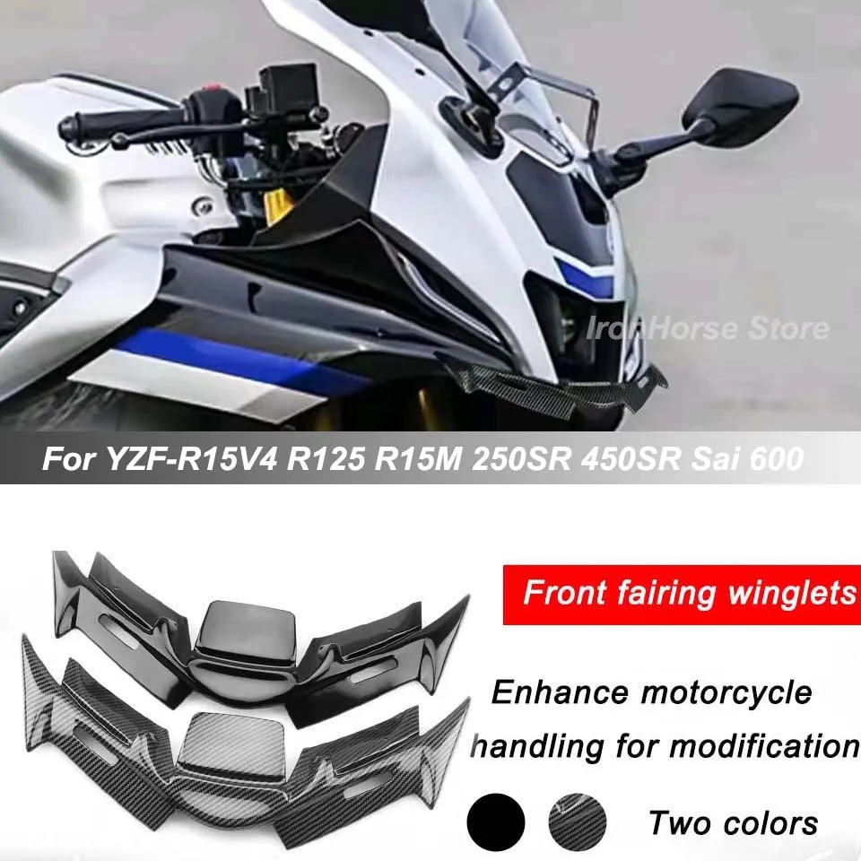 Motorcycle accessorie Spoiler Front Winglets Fairing Aerodynamic