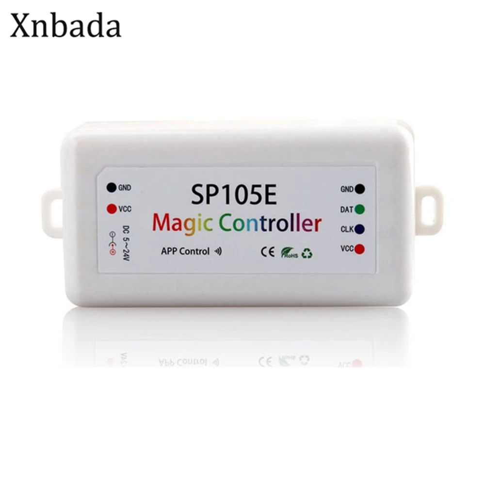 Controlador inteligente de tira de luces Led, controlador inteligente para direccionable individualmente, SP105E, SP106E, SP107E, SP108E, SP110E,