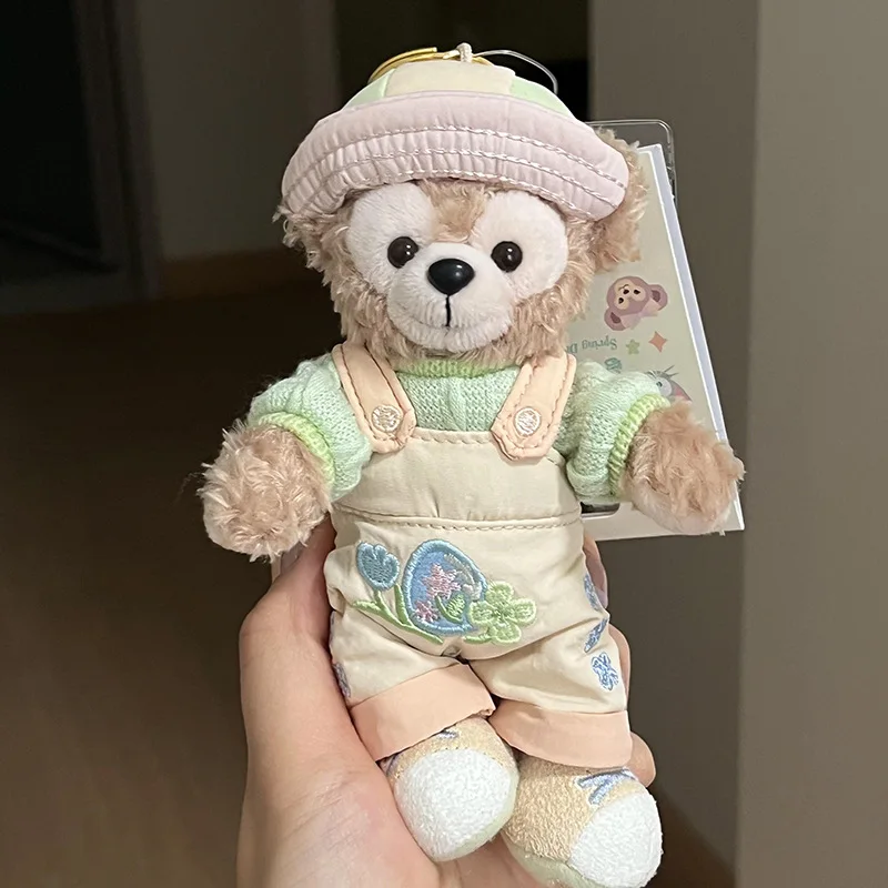 디즈니 더피 테마 드레스업 시리즈 부드러운 플러시 인형 키체인 백팩 차량용 장식품 커플 크리스마스 선물