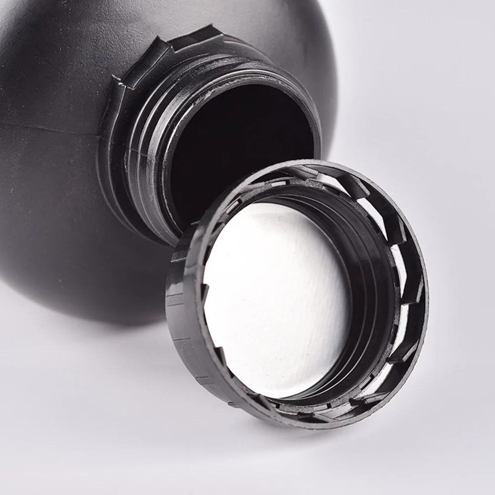 

4pcs Plastic Bottles Durable Lightproof Hdpe Storage Containers Acid Alkali Resistant Holders For Liquid