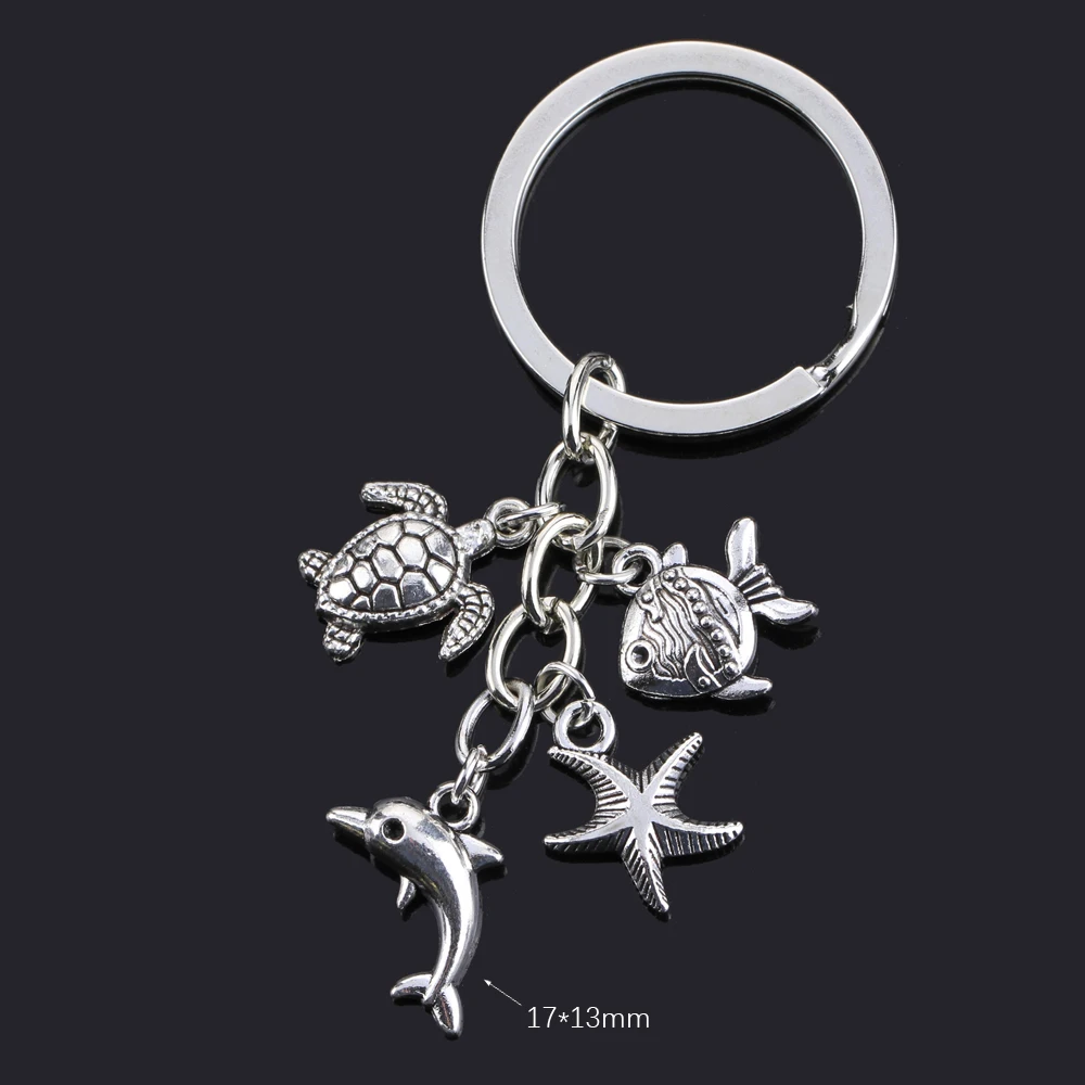 패션 동물 여성 키 체인 자동차 문 고양이 개 사랑 심장 열쇠 고리 친구 선물 쥬얼리 가방... - 2