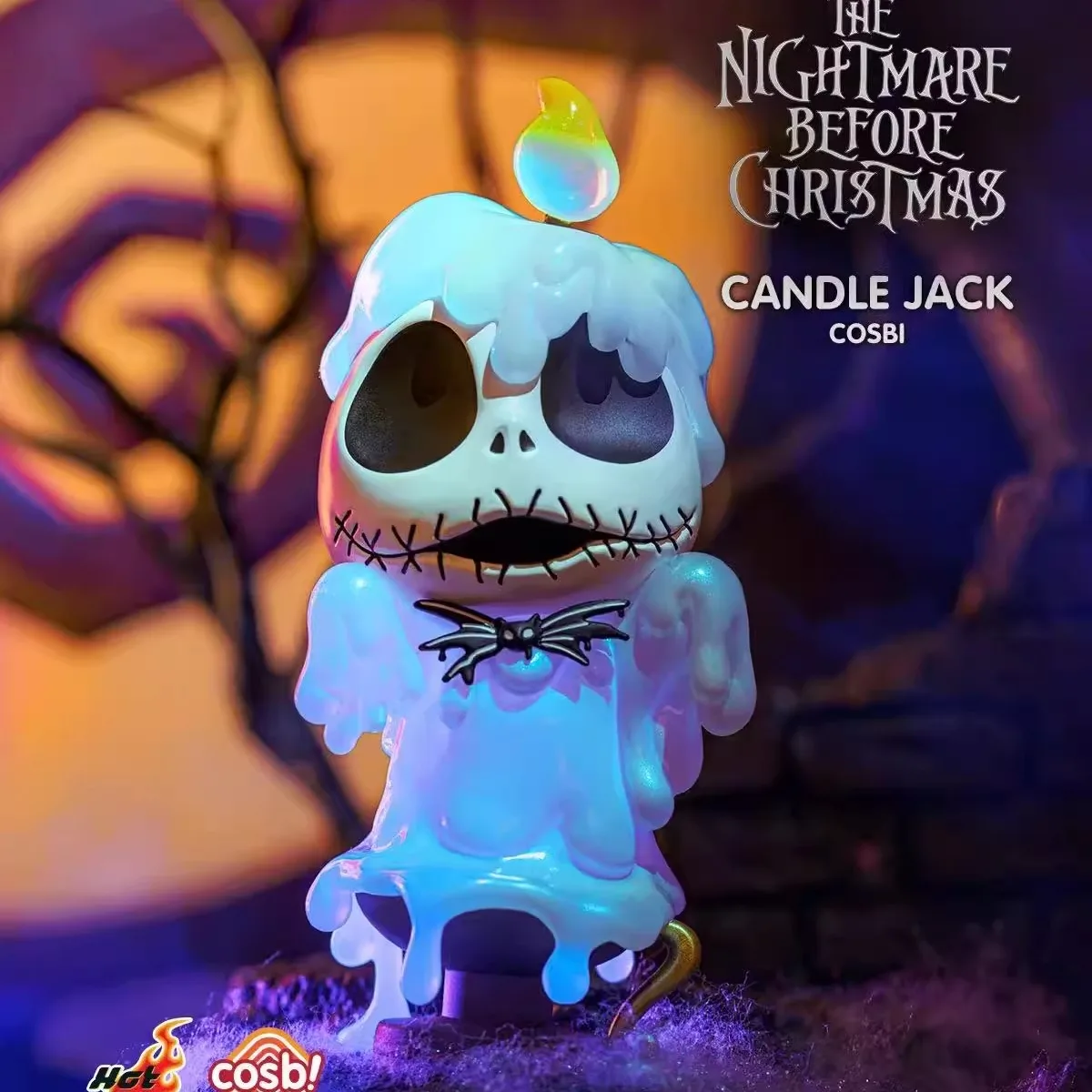 

Hottoys Disney Timburton'S The Nightmare Before Christmas Series V3 Cosbi Mini Blind Box Мини-модель и подвеска Детский подарок на Хэллоуин