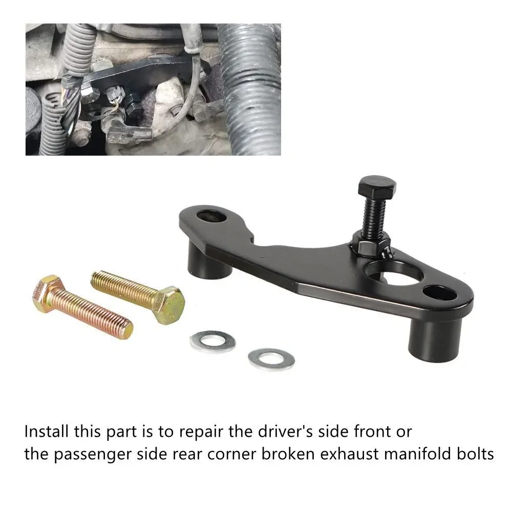 طقم إصلاح مسامير مشعب العادم مناسب لعام 1999 وأحدث شاحنات GM وسيارات الدفع الرباعي مع 4.8، 5.3، 6.0 أو 6.2 لتر سهل التركيب