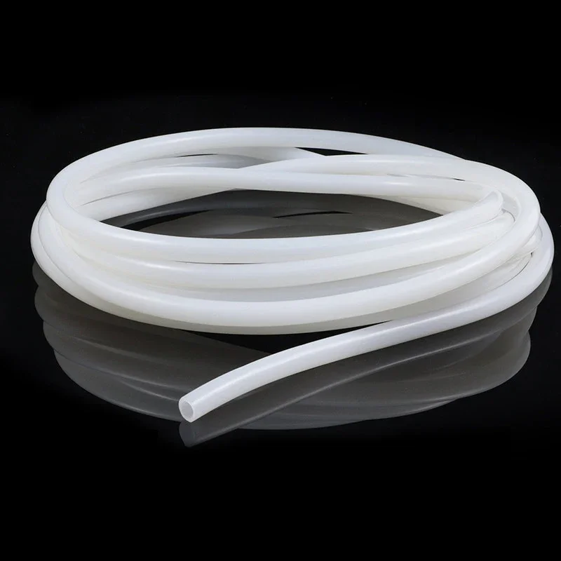 1Pcs 1/5Meters Industrial Grade Silicone Tube Inner Dia 2mm-38mm High Temperature Resistant Silicone Rubber Hose