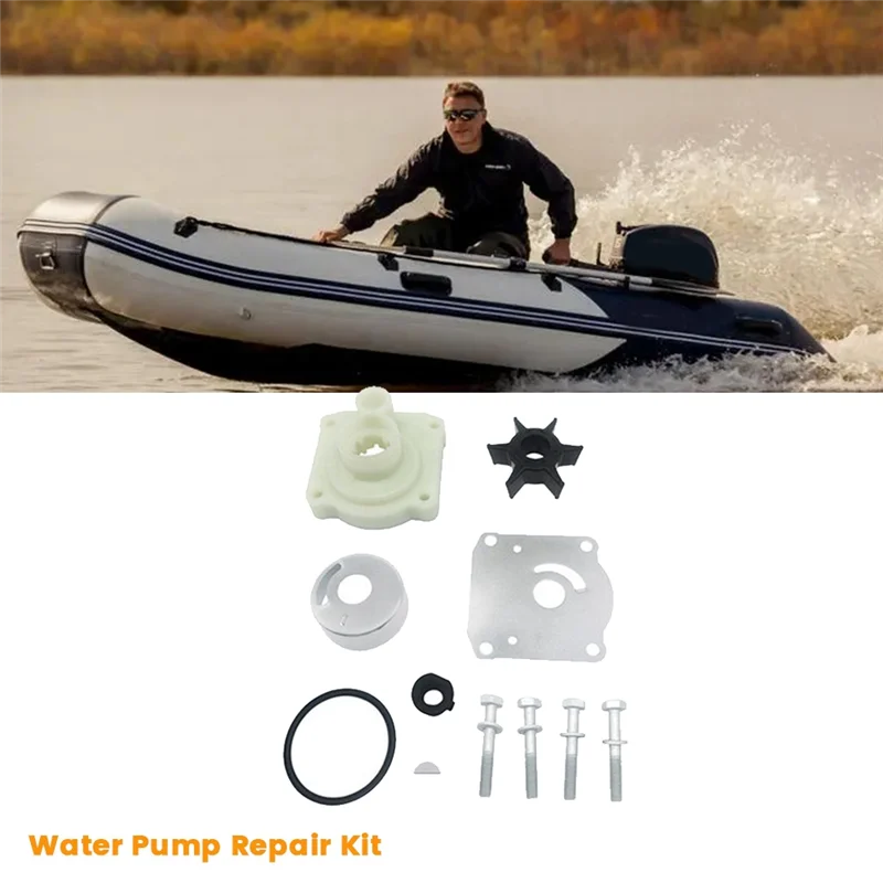 

A03Q-61N-W0078-11-00 18-3432 Ремкомплект крыльчатки водяного насоса для подвесного двигателя F25 C30 - 30HP/25HP лошадиной силы 6H4-44352-02