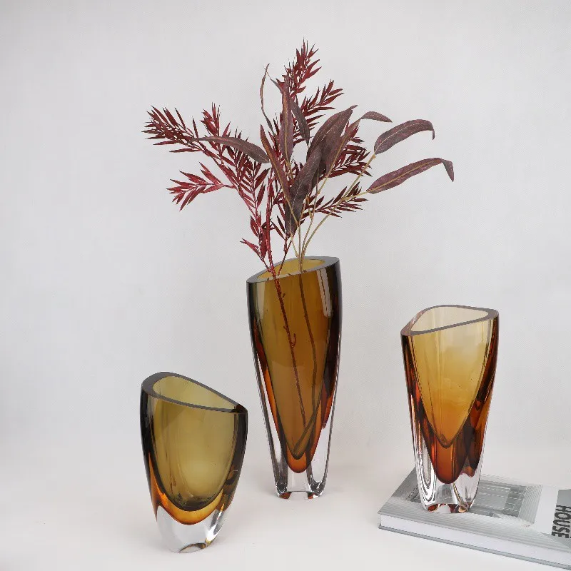 modern-triangular-glass-vase-–-minimalist-home-decor-for-living-room-bedroom-entrance-handcrafted-k9-crystal